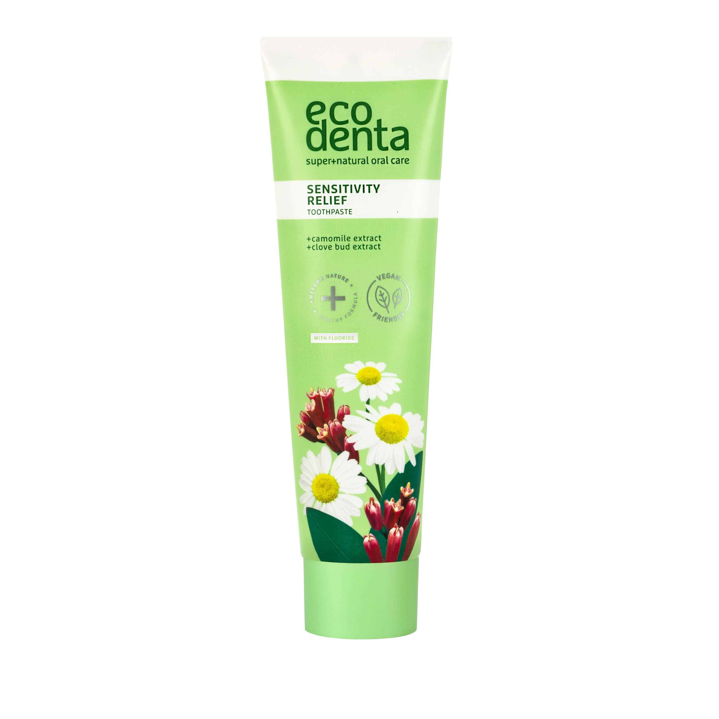 Pasta do zębów wrażliwych z rumiankiem i goździkiem (Sensitivity Relief) 100 ml - Ecodenta