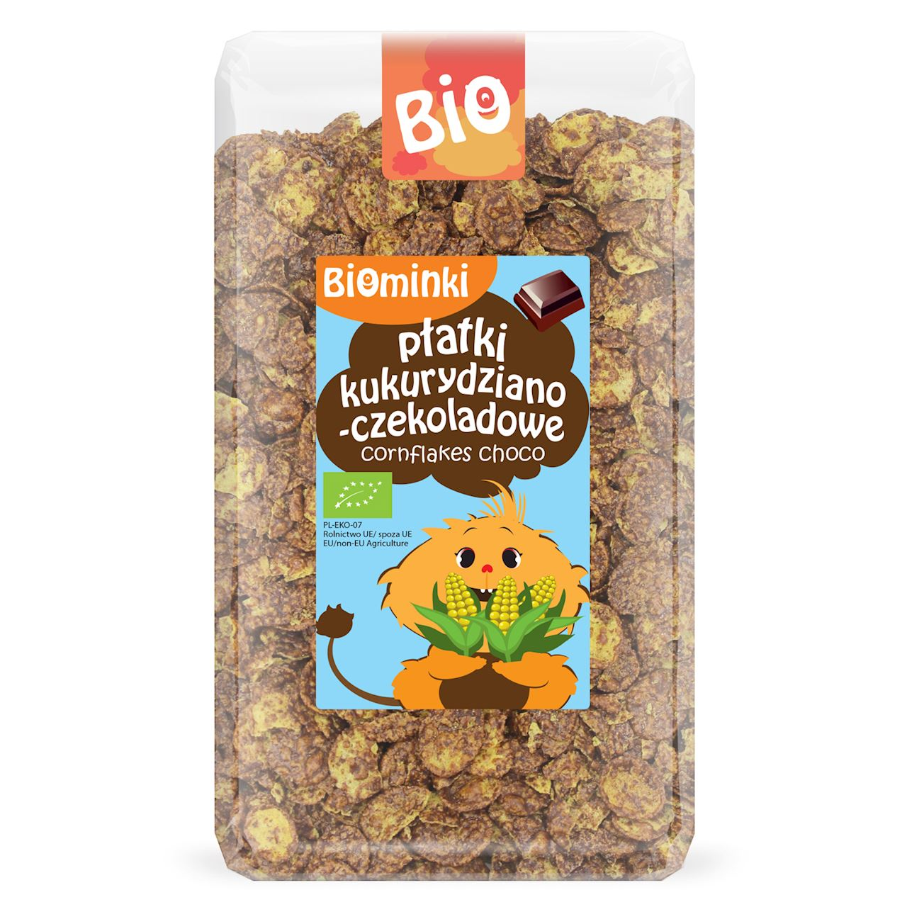Płatki kukurydziano-czekoladowe BIO 300 g - Biominki
