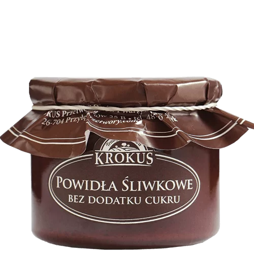 Powidła śliwkowe bez dodatku cukru 310 g - Krokus