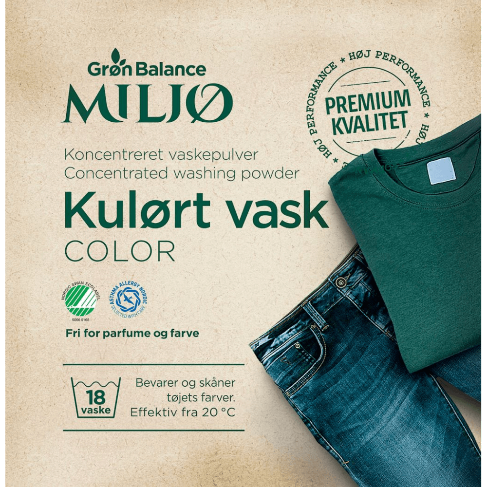 Proszek do prania kolorowych ubrań 785 g - Gron Balance