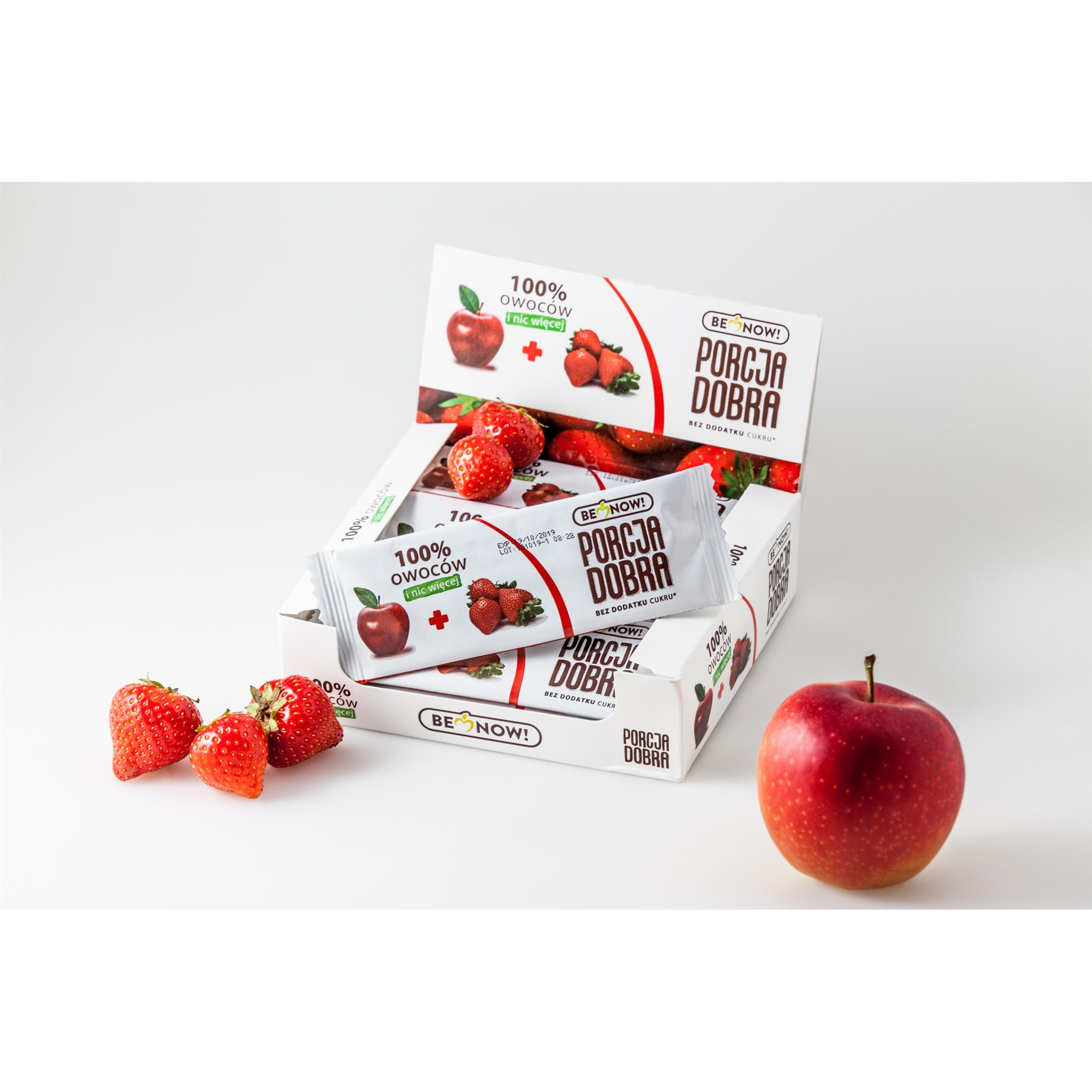 Przekąska jabłkowo - truskawkowa 16 g - Pure Life