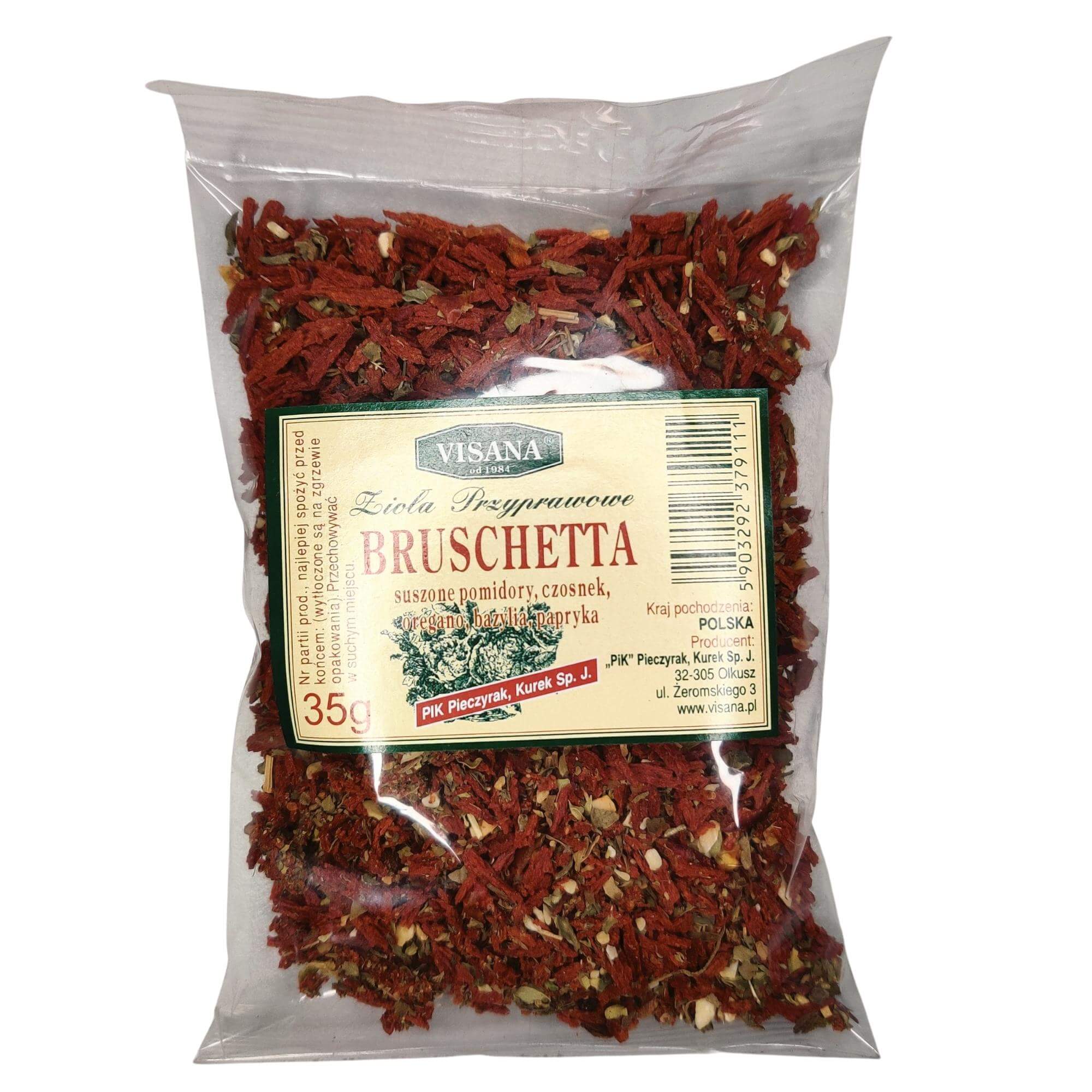Przyprawa Bruschetta 35 g - Visana