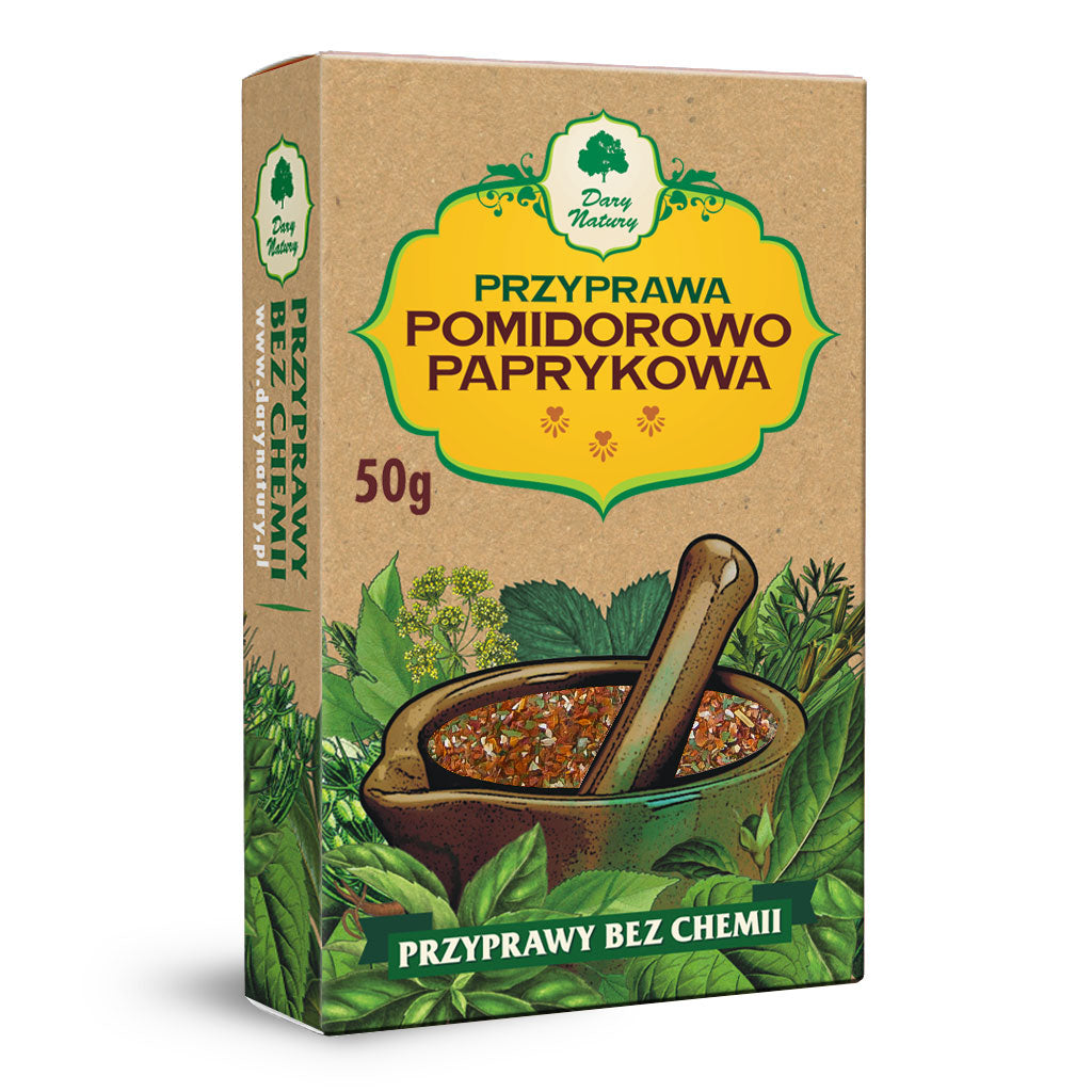 Przyprawa pomidorowo-paprykowa 50 g - Dary Natury