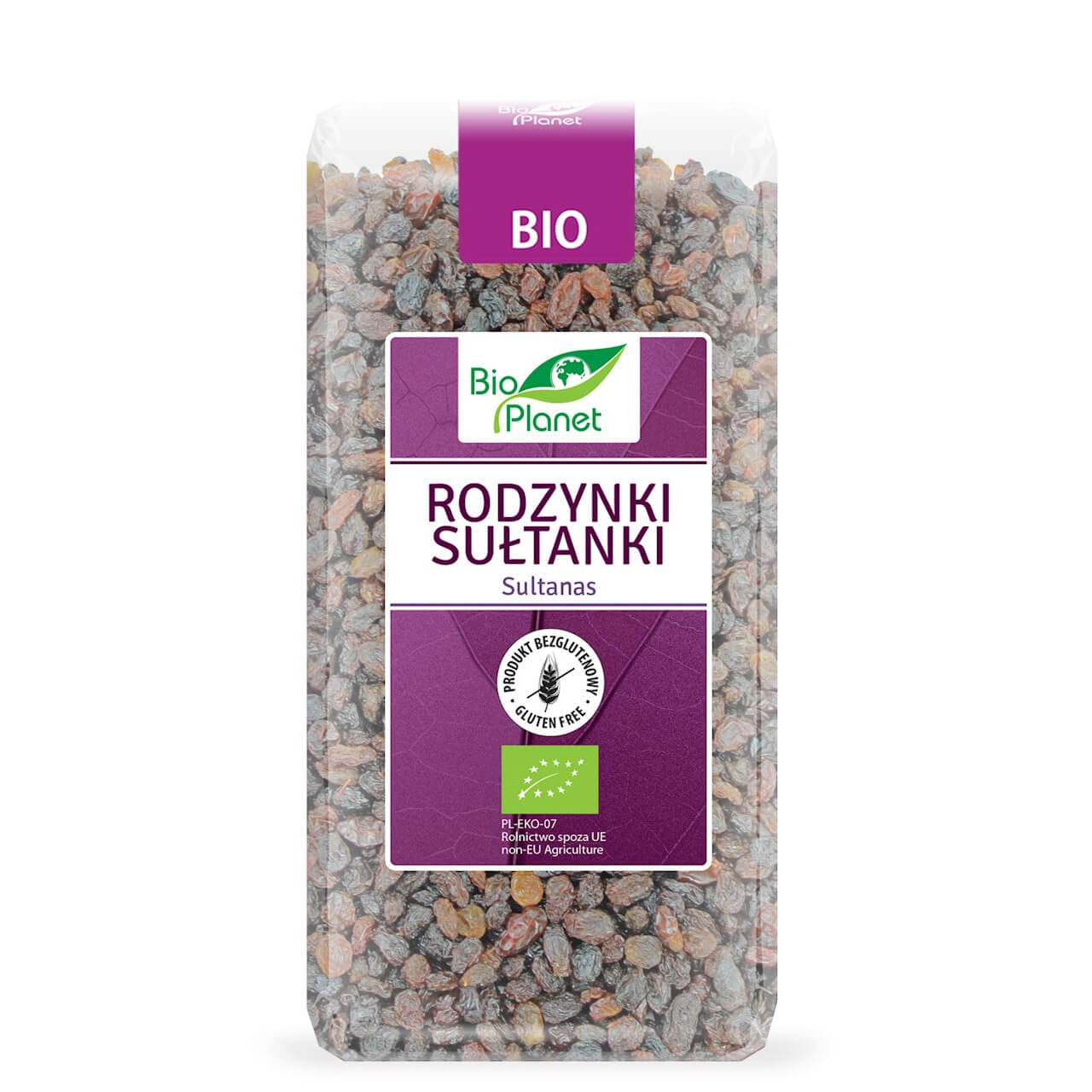 Rodzynki sułtanki BIO 400 g - Bio Planet