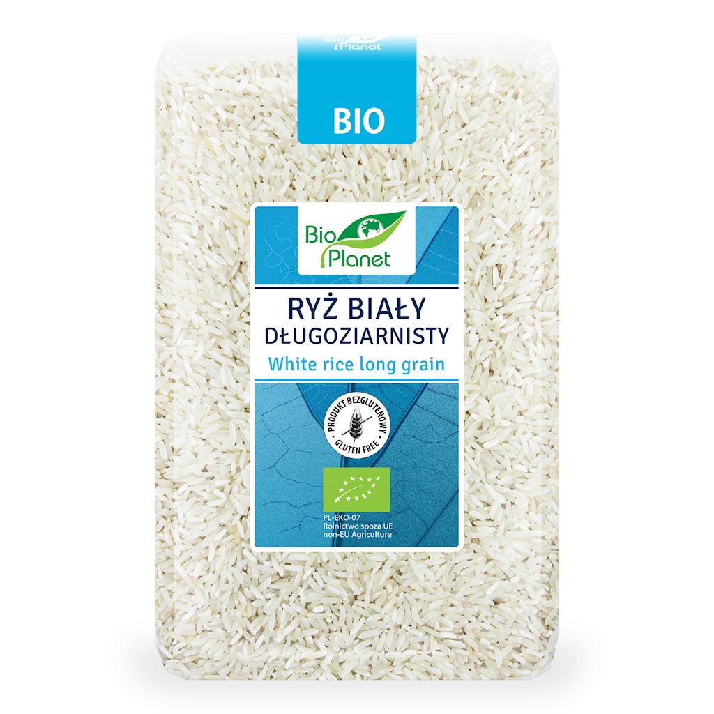 Ryż biały długoziarnisty BIO 1 kg - Bio Planet