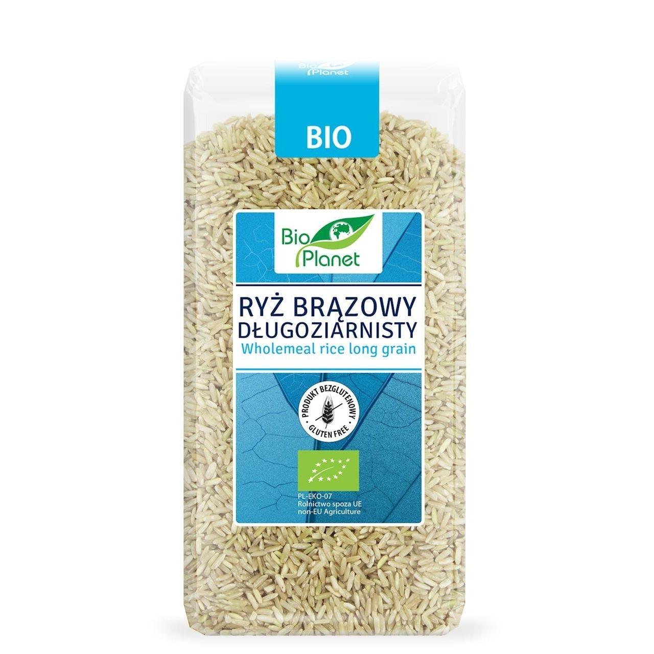 Ryż brązowy długoziarnisty BIO 500 g - Bio Planet