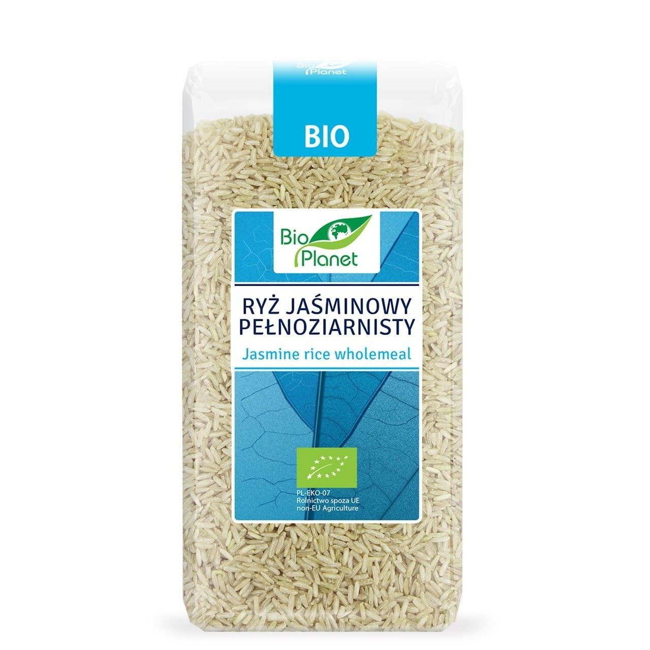 Ryż jaśminowy pełnoziarnisty BIO 500 g - Bio Planet