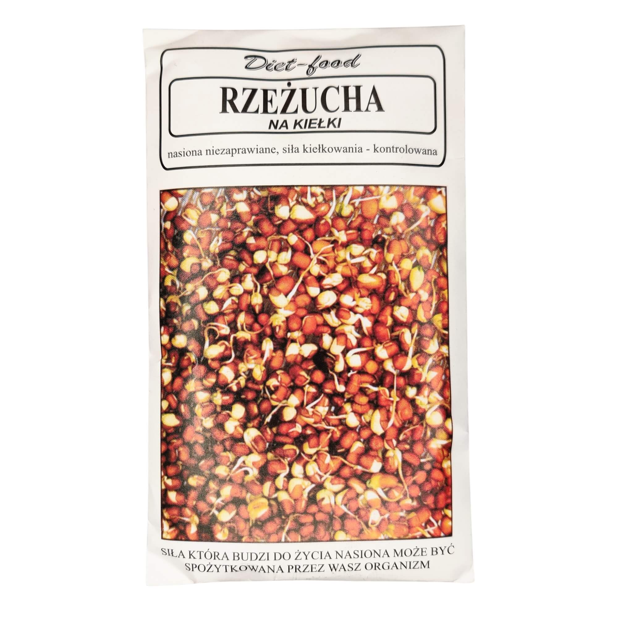 Rzeżucha nasiona na kiełki 80 g - Diet-Food