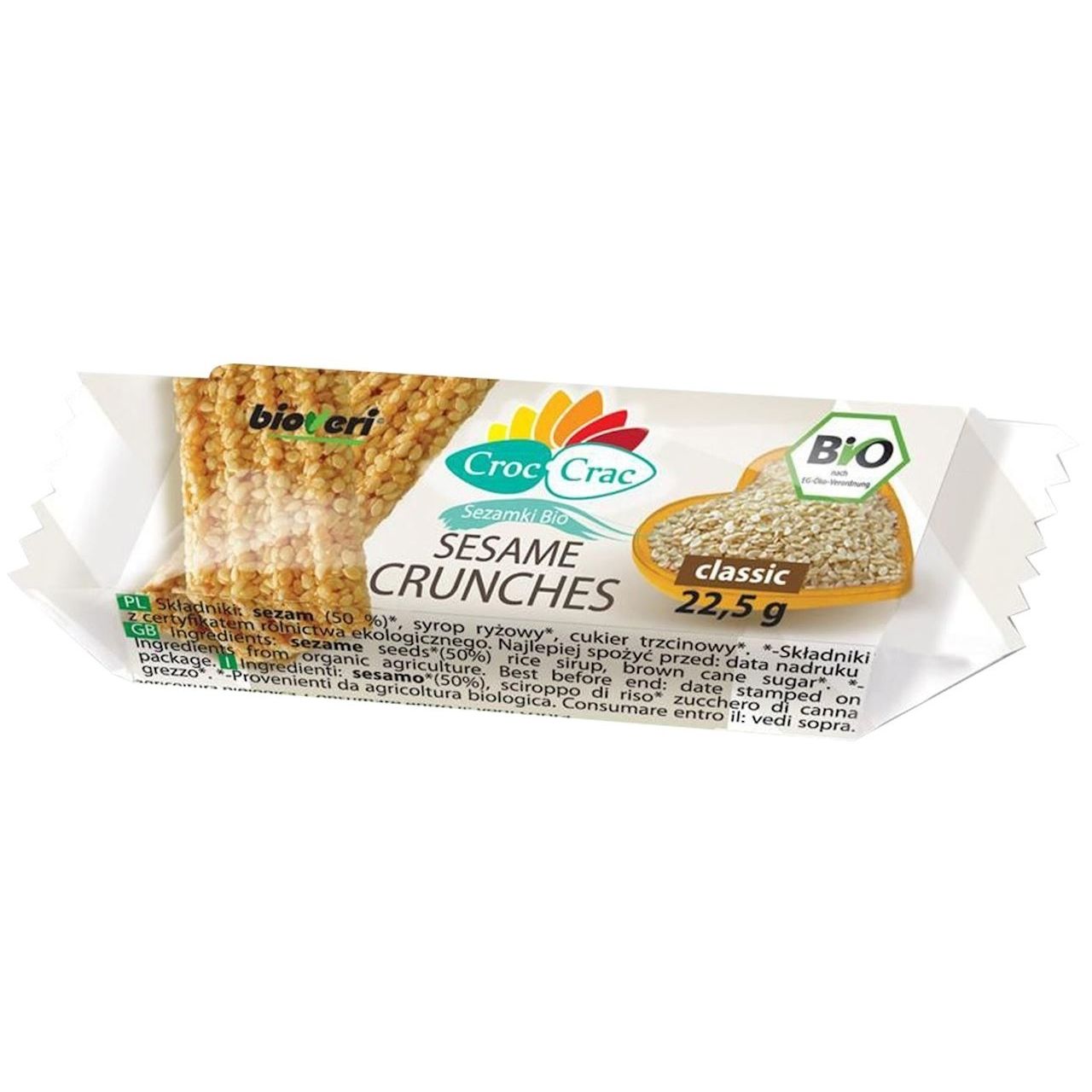 Sezamki BIO 22,5 g - Bioveri