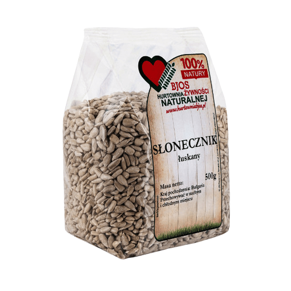 Słonecznik łuskany 500 g - Bjos