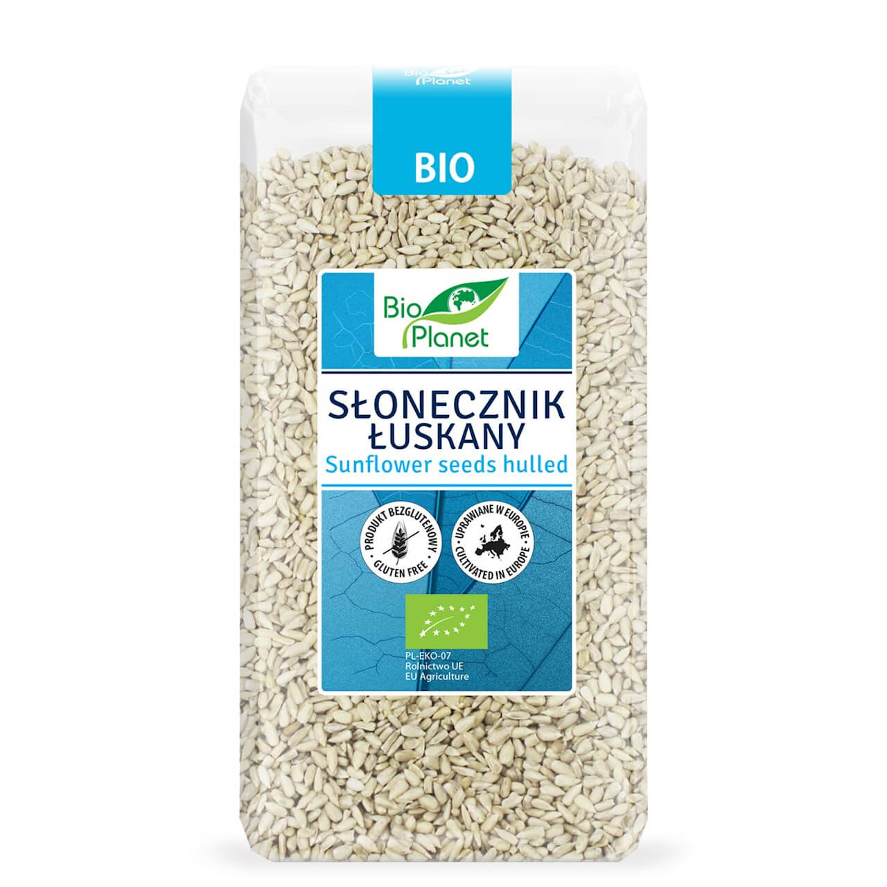 Słonecznik łuskany bezglutenowy BIO 350 g - Bio Planet