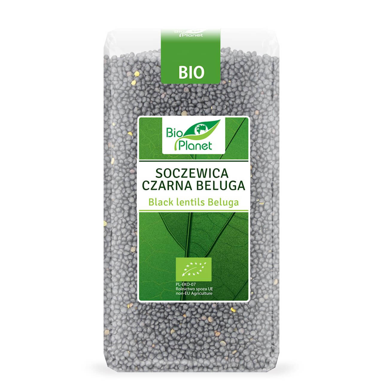 Soczewica czarna Beluga BIO 500 g - Bio Planet
