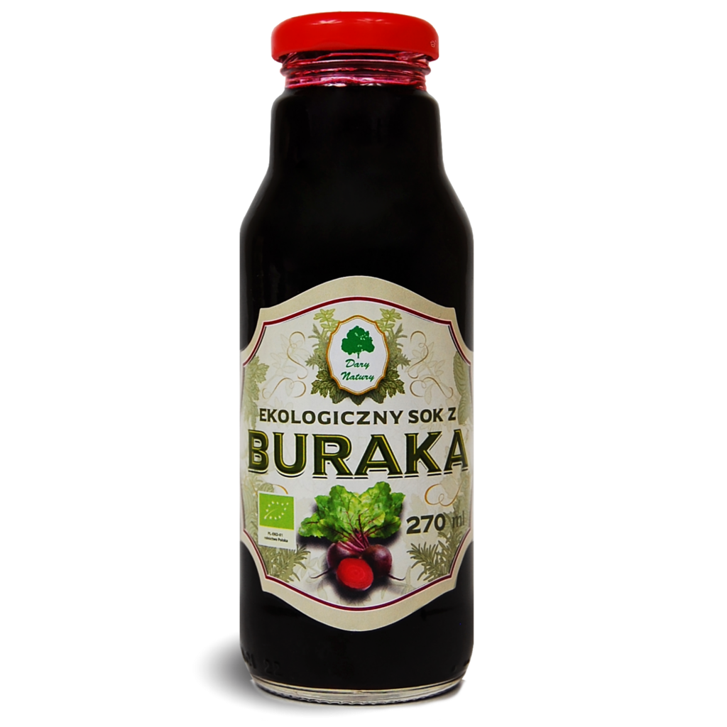 Sok z buraka BIO 270 ml - Dary Natury