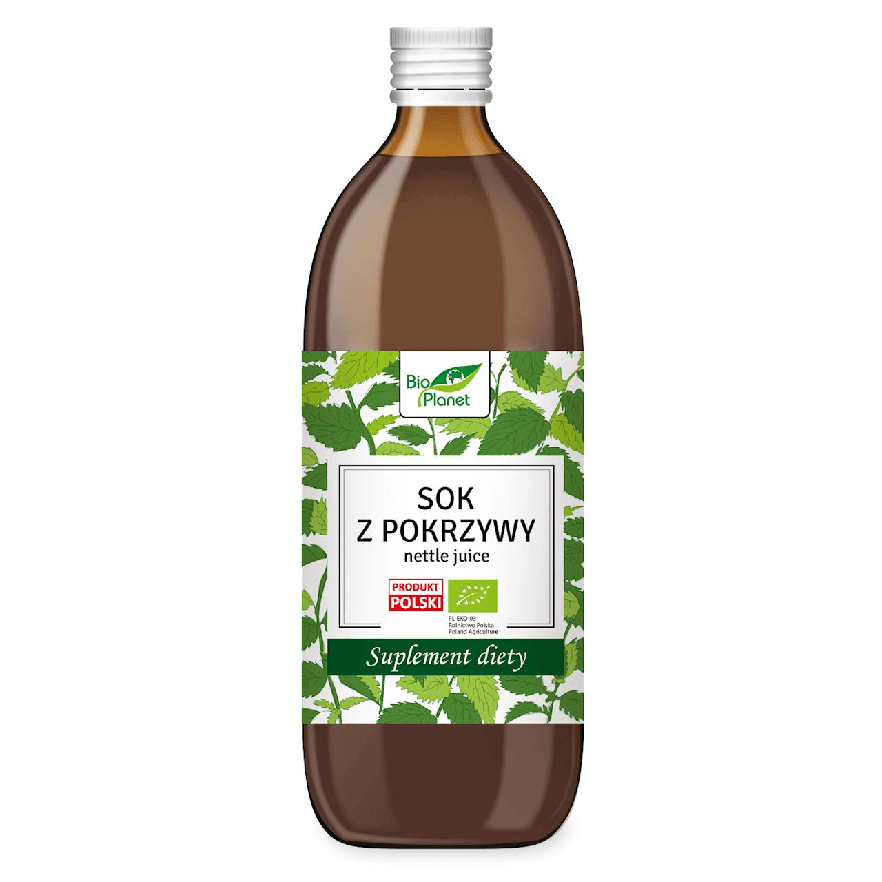 Sok z pokrzywy BIO 500 ml - Bio Planet