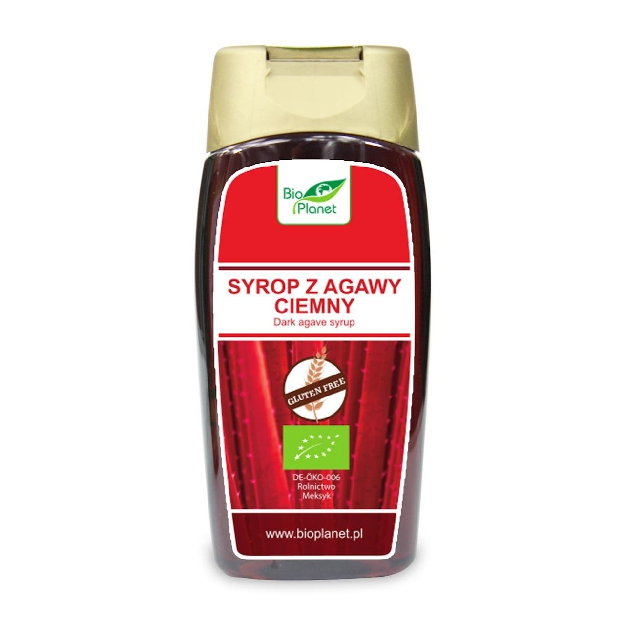 Syrop z agawy ciemny BIO 350 g (250 ml) - Bio Planet