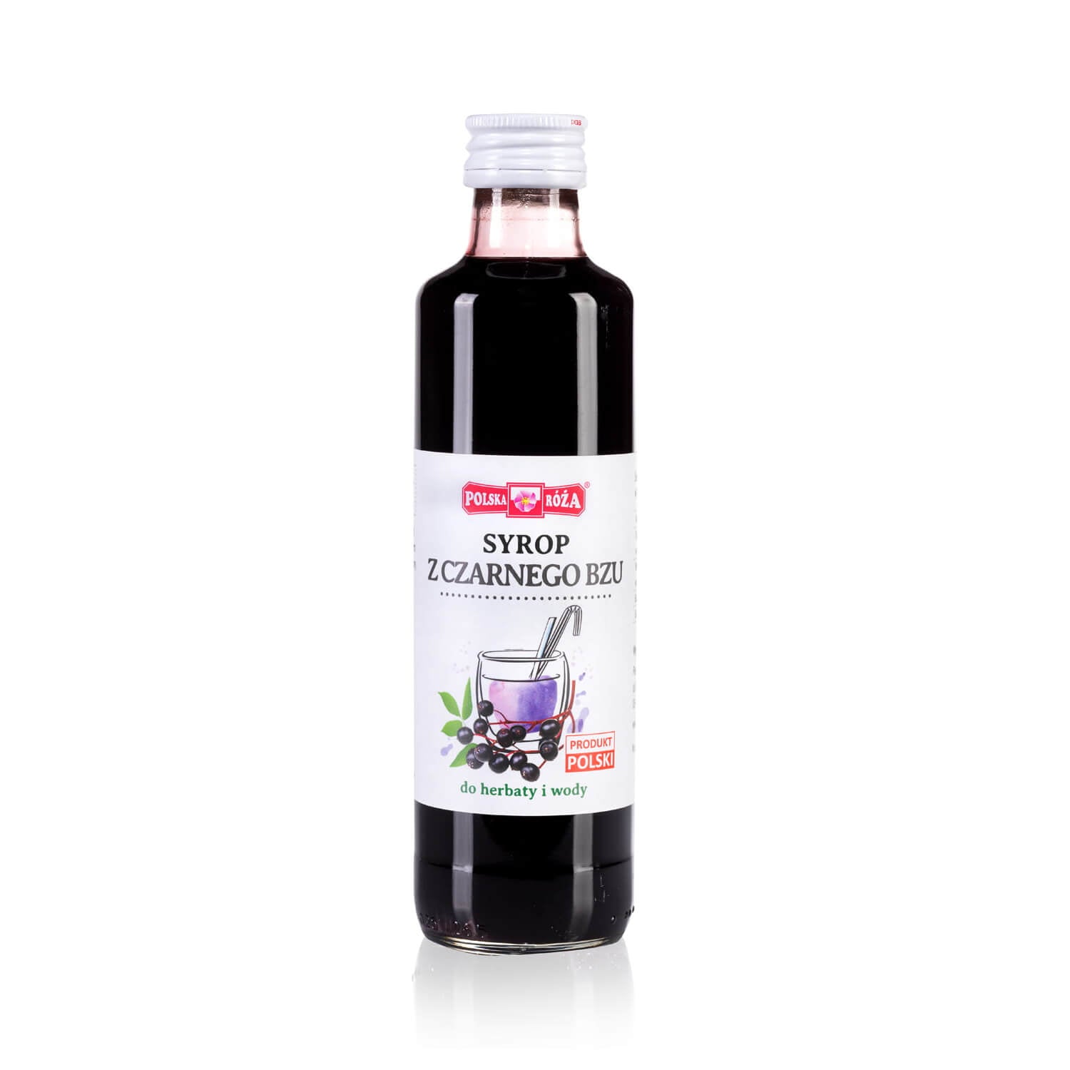Syrop z czarnego bzu 315 g - Polska Róża