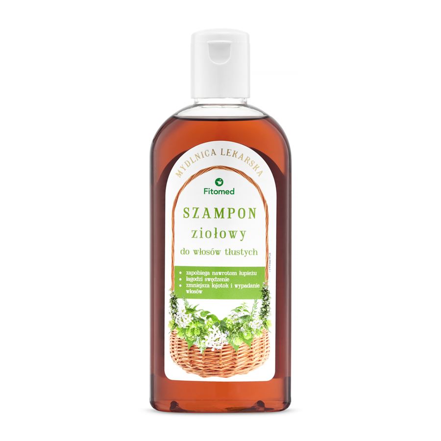 Szampon ziołowy do włosów tłustych 250 ml - Fitomed