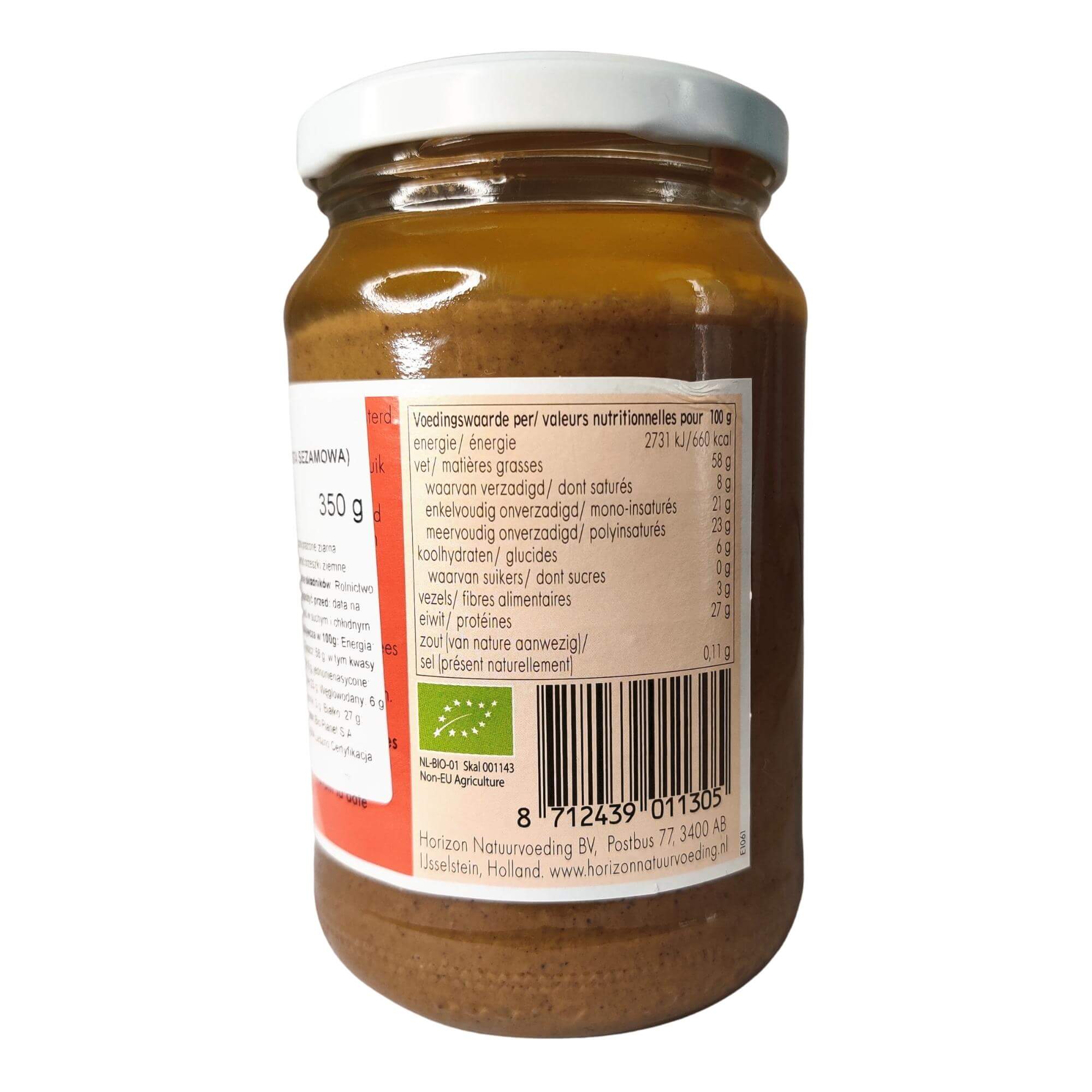 Tahini (pasta sezamowa) BIO 350 g - Horizon