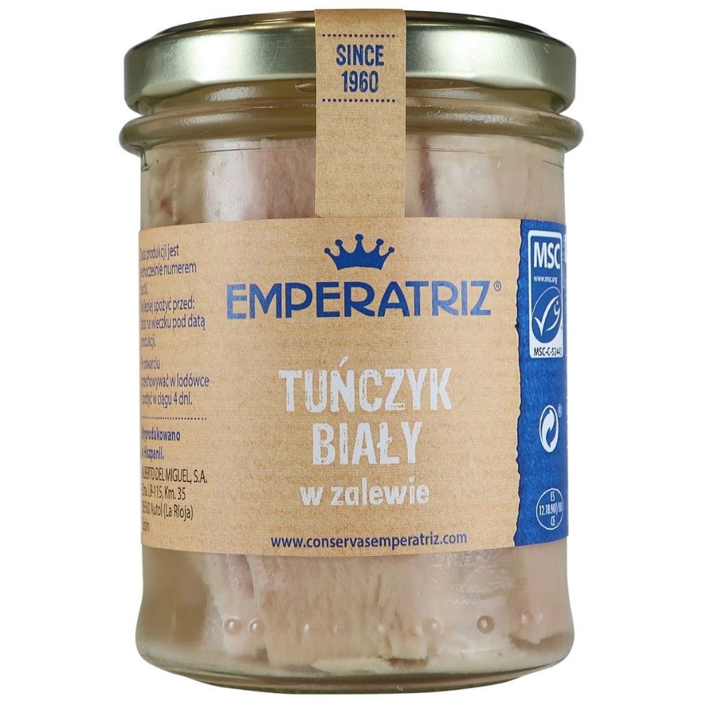 Tuńczyk biały w zalewie 200 g - Emperatriz