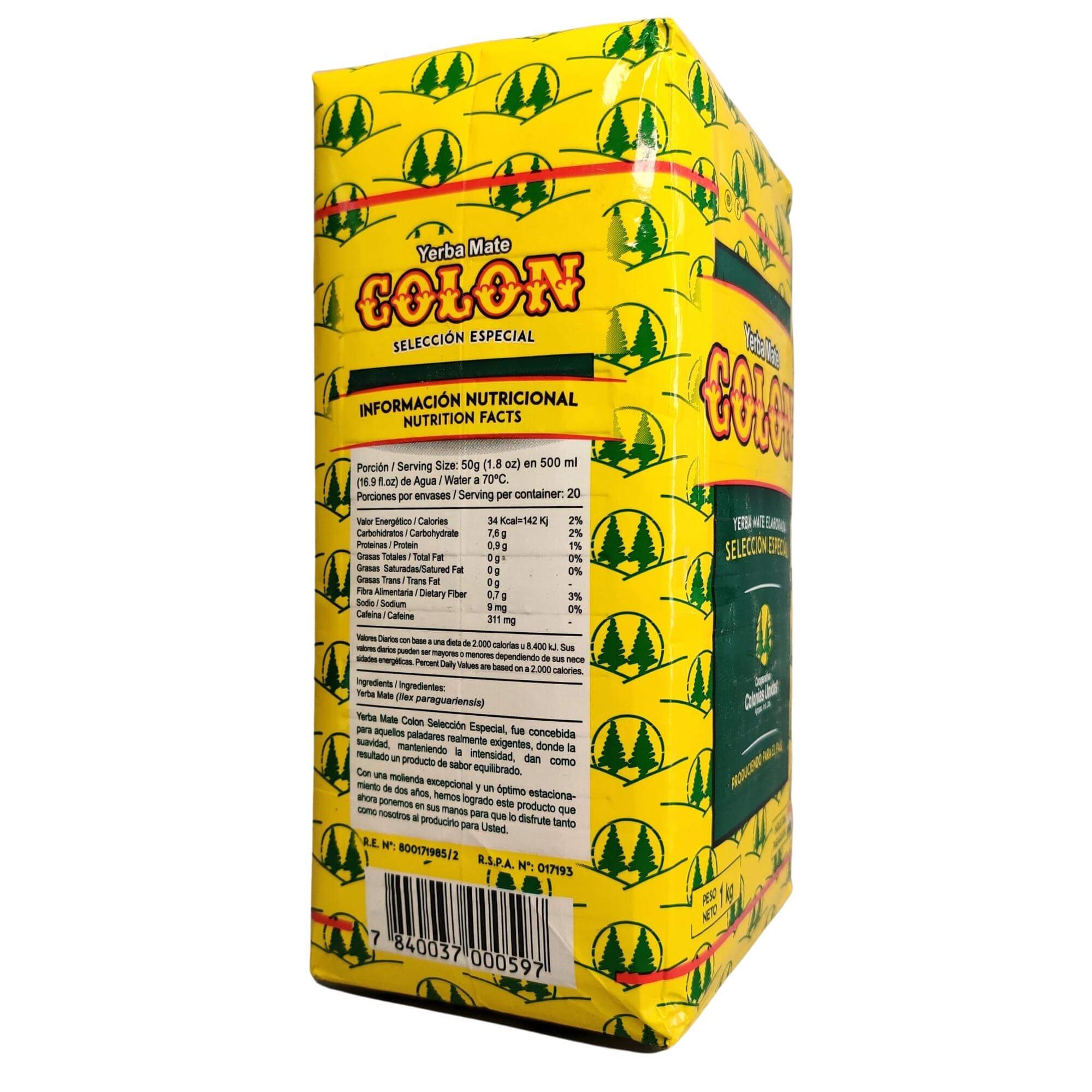Yerba Mate Especial 1 kg - Colon