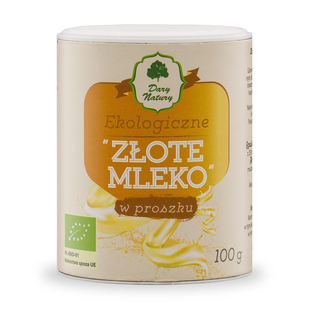 Złote mleko w proszku BIO 100 g - Dary Natury