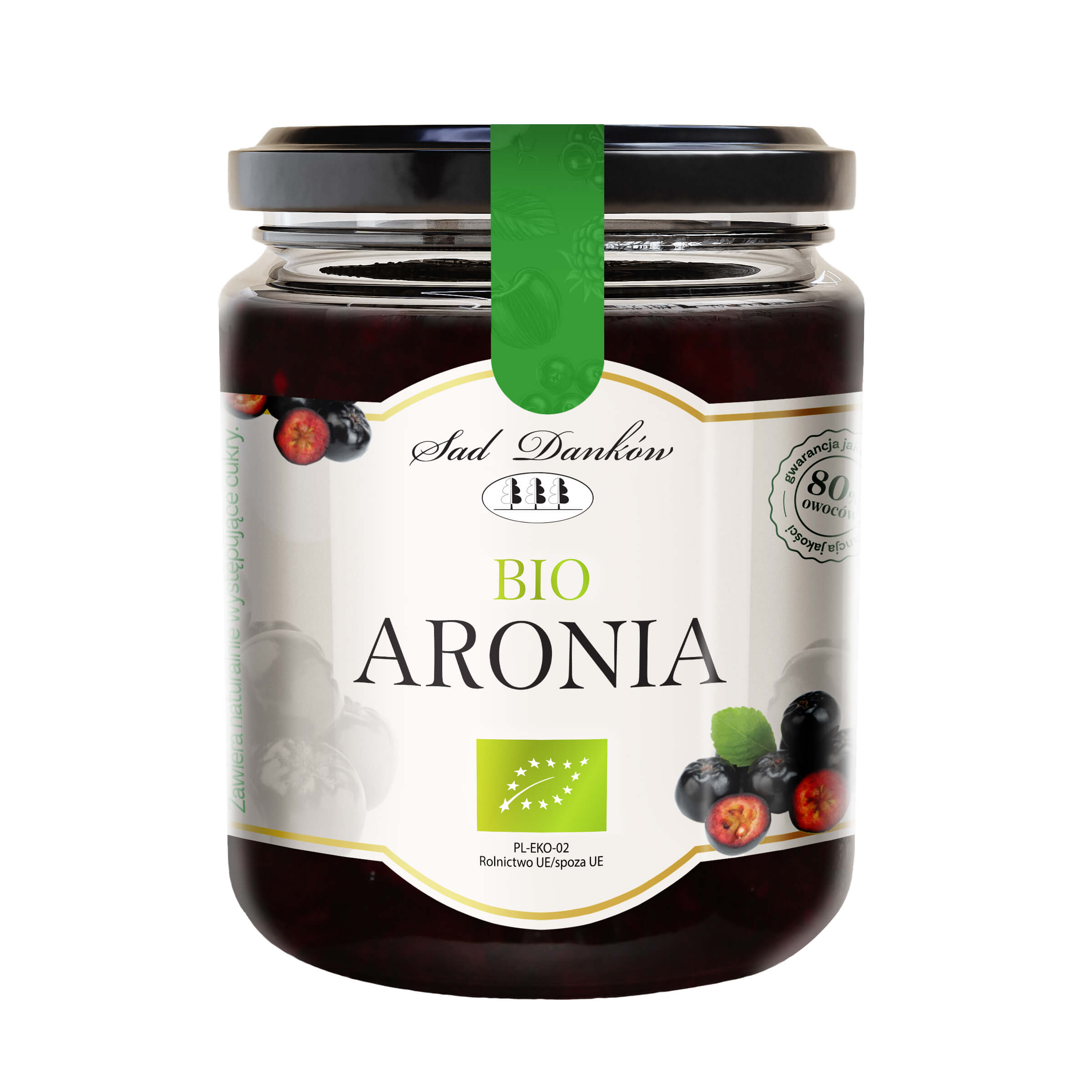 Aronia 80% BIO 260 g - Sad Danków