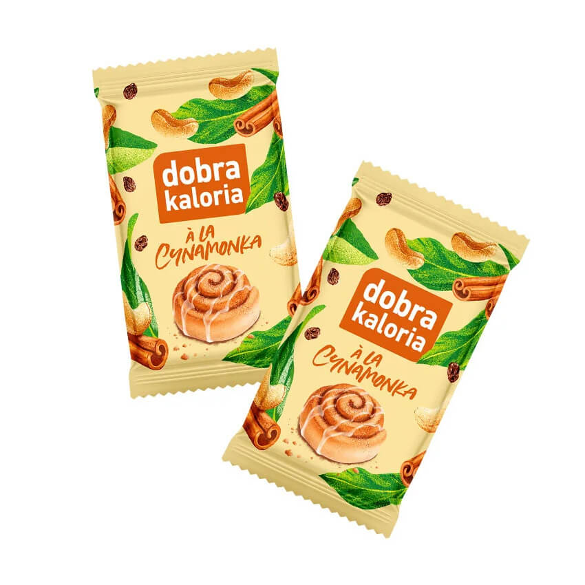 Batoniki z nerkowców à la cynamonka (6 × 17 g) 102 g - Dobra Kaloria