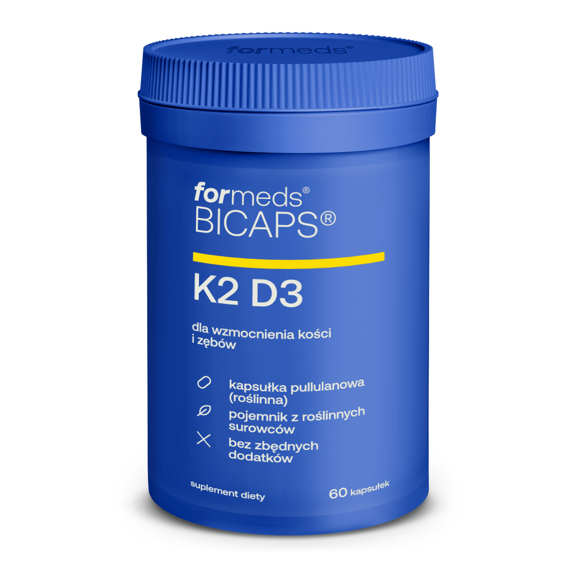 BICAPS Witamina K2+D3 60 kapsułek - ForMeds