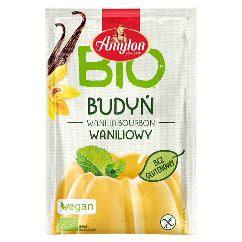 Budyń waniliowy BIO 40 g - Amylon