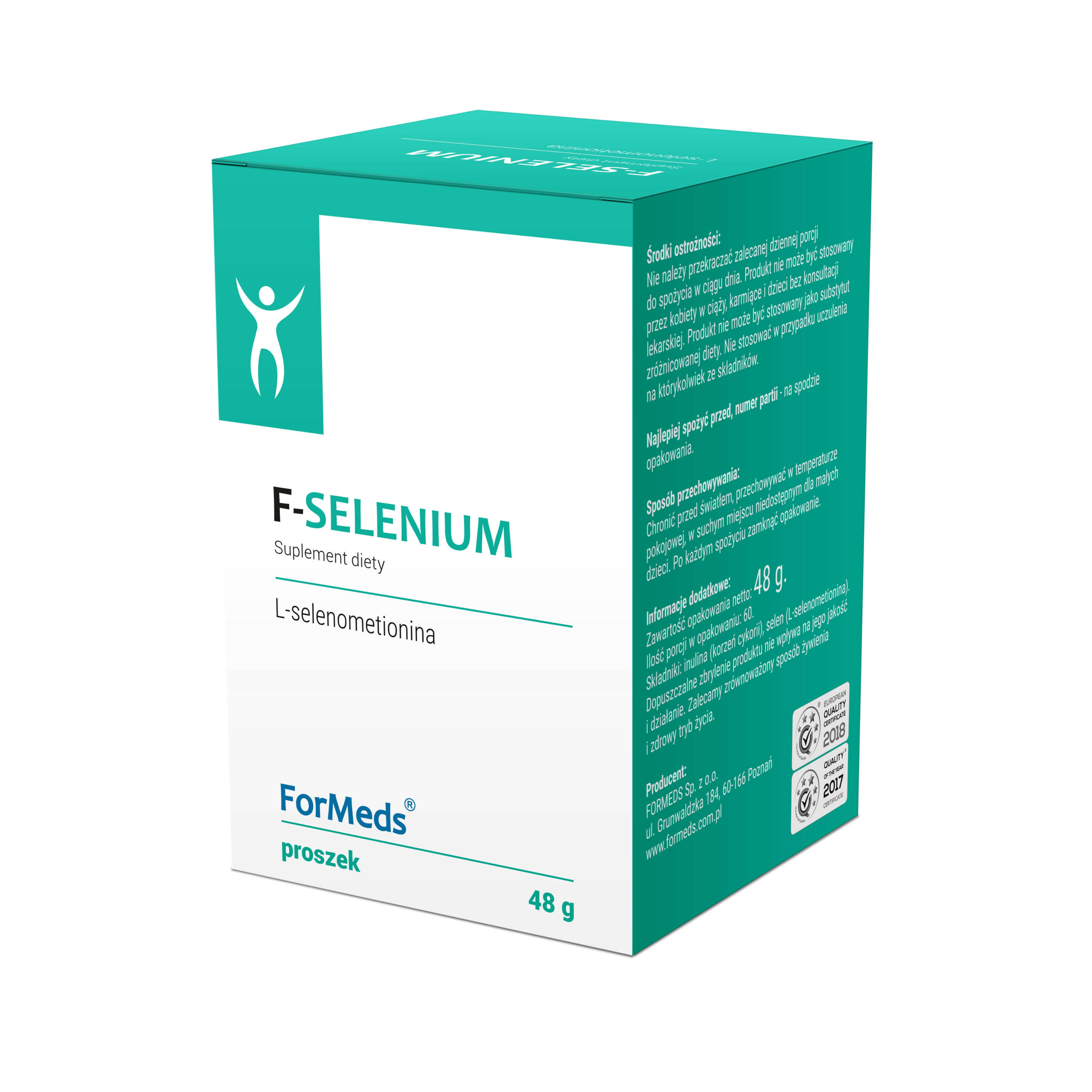 F-SELENIUM Selen w proszku 60 porcji - ForMeds