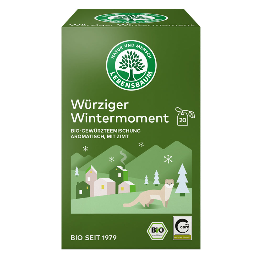 Herbata Pikantny Zimowy Moment BIO (20 × 2 g) 40 g - Lebensbaum