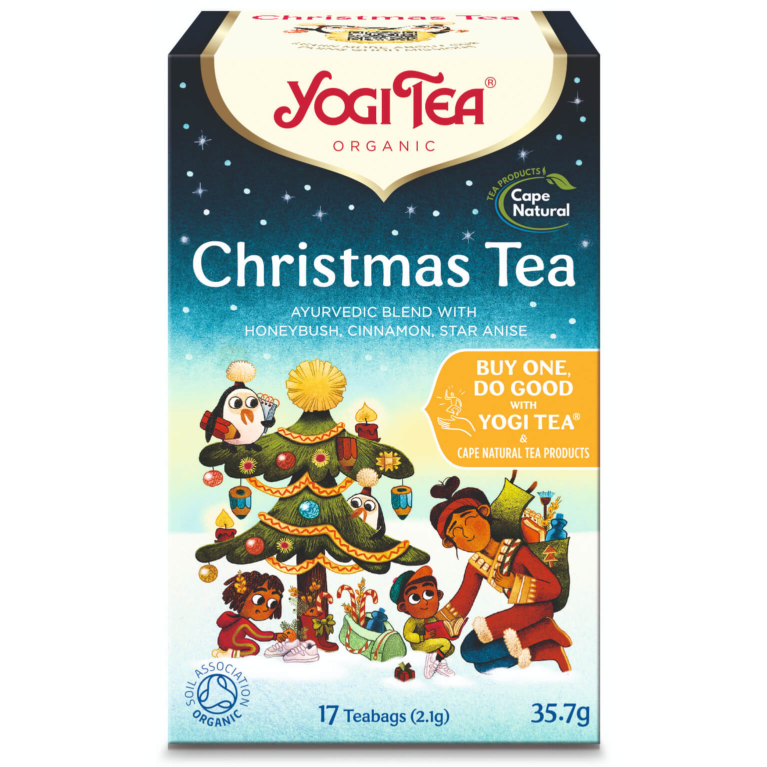 Herbata Świąteczna BIO (17 × 2,1 g) 35,7 g - Yogi Tea