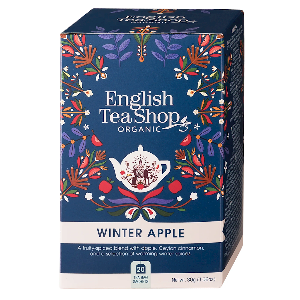 Herbata Zimowe Jabłko BIO (20 × 1,5 g) 30 g - English Tea Shop