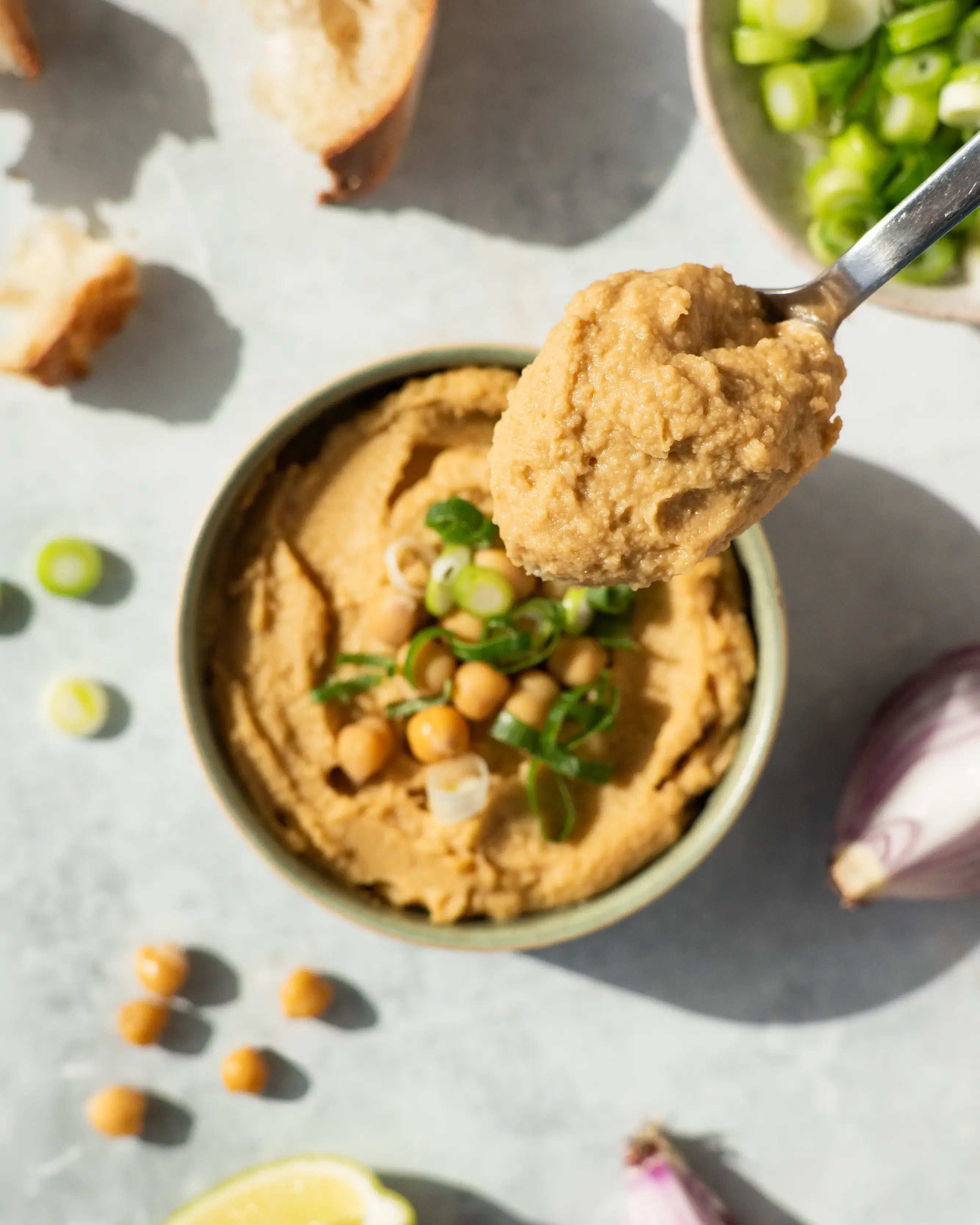 Hummus prażona cebula 140 g - Vilgain