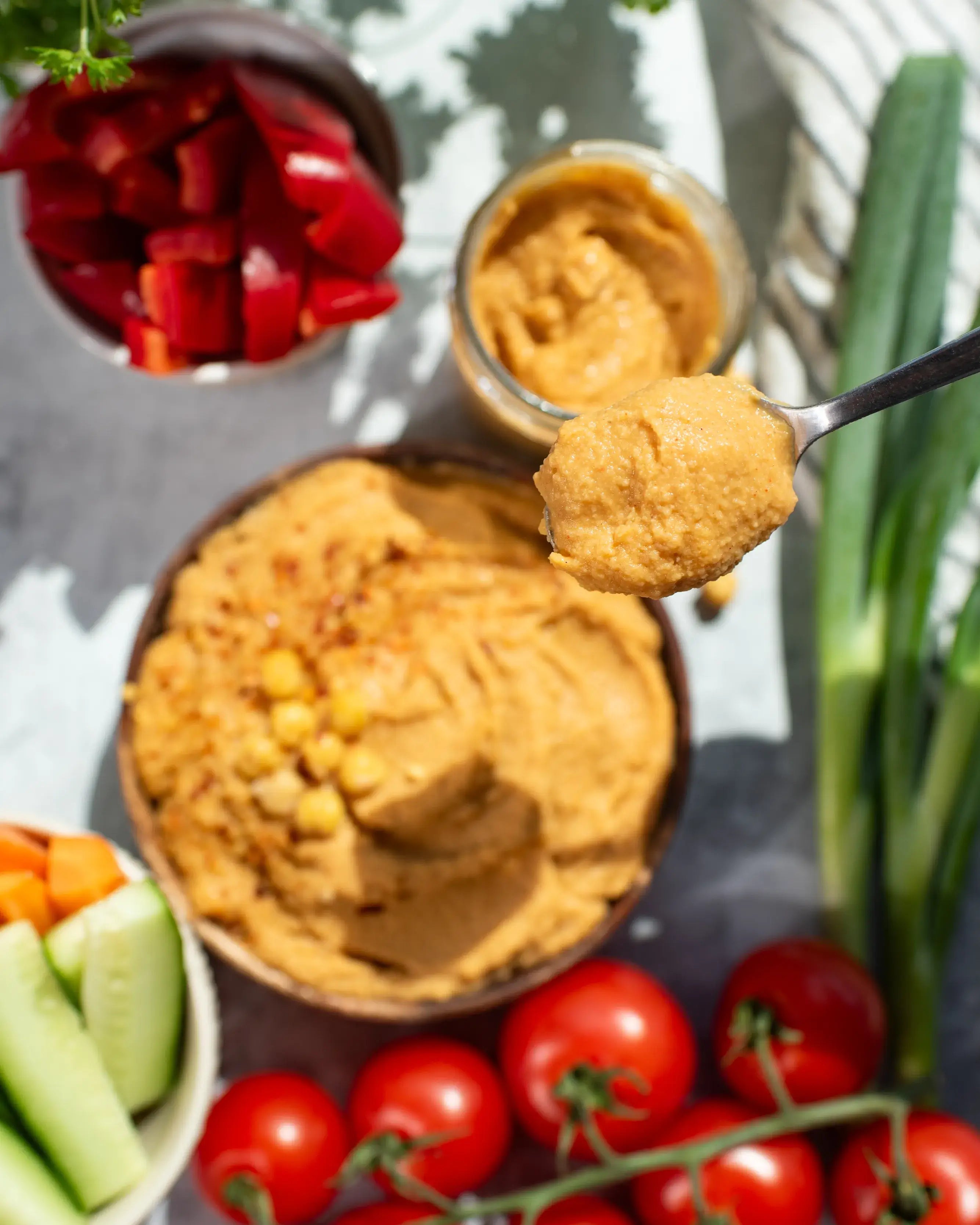 Hummus wędzona papryka 140 g - Vilgain