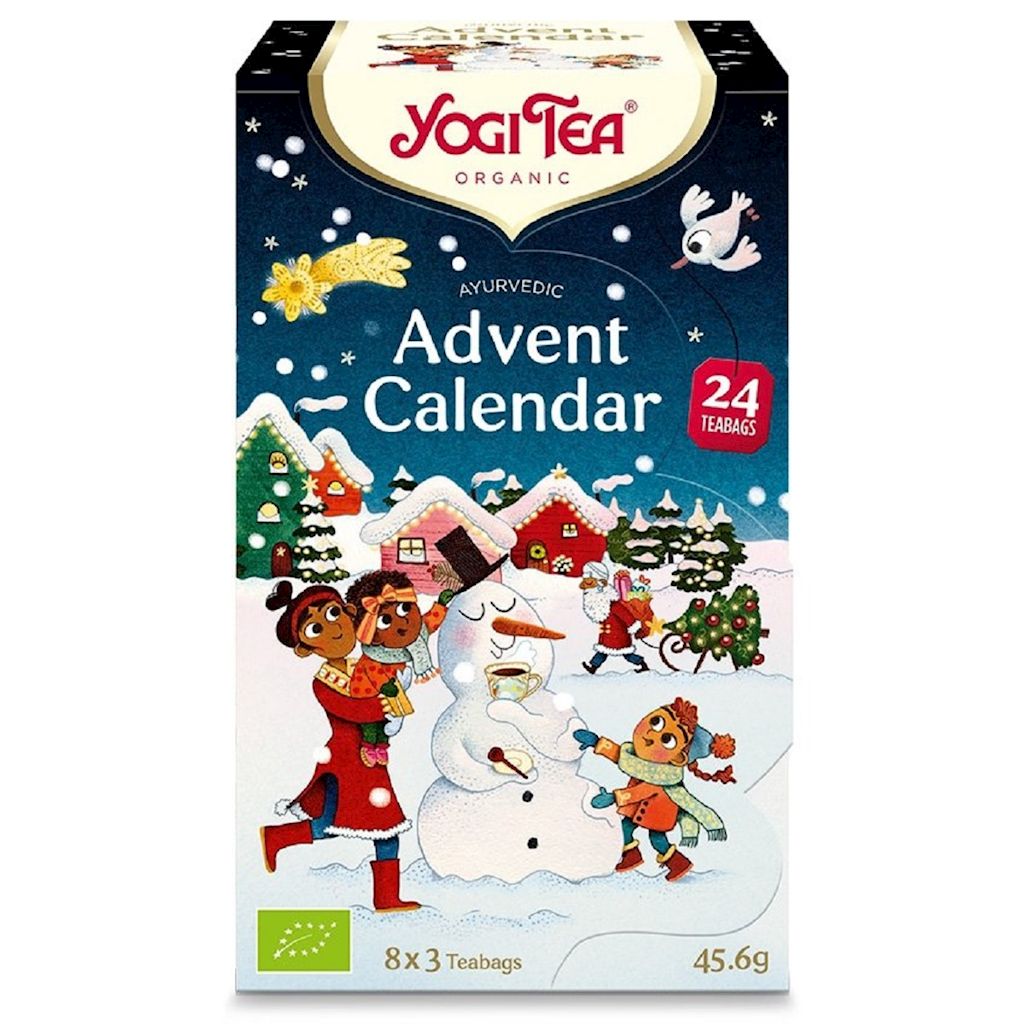 Kalendarz adwentowy z herbatami BIO (24 szt.) 45,6 g - Yogi Tea