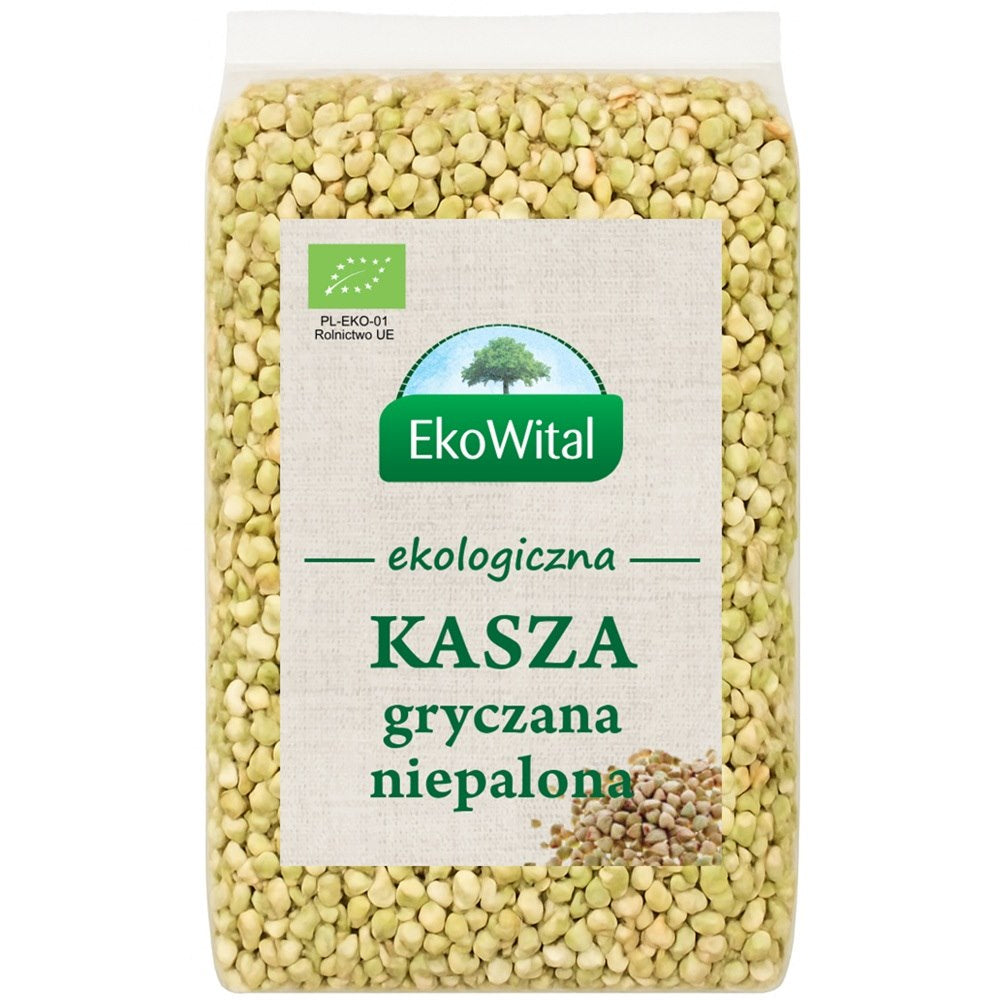 Kasza gryczana niepalona BIO 1 kg - EkoWital