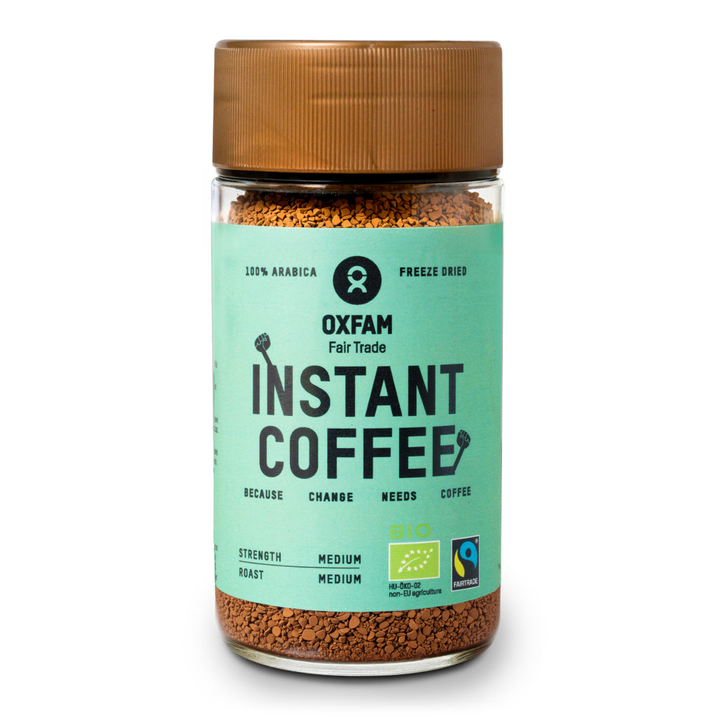 Kawa rozpuszczalna liofilizowana Arabica Fair Trade BIO 100 g - Oxfam