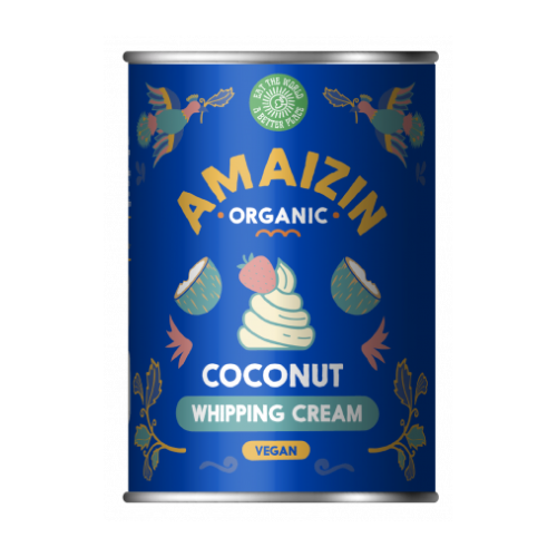 Krem kokosowy do ubijania BIO 400 ml - Amaizin