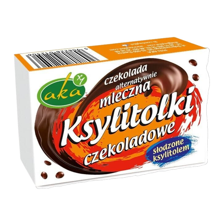 Ksylitolki drażetki czekolada mleczna 33 g - AKA