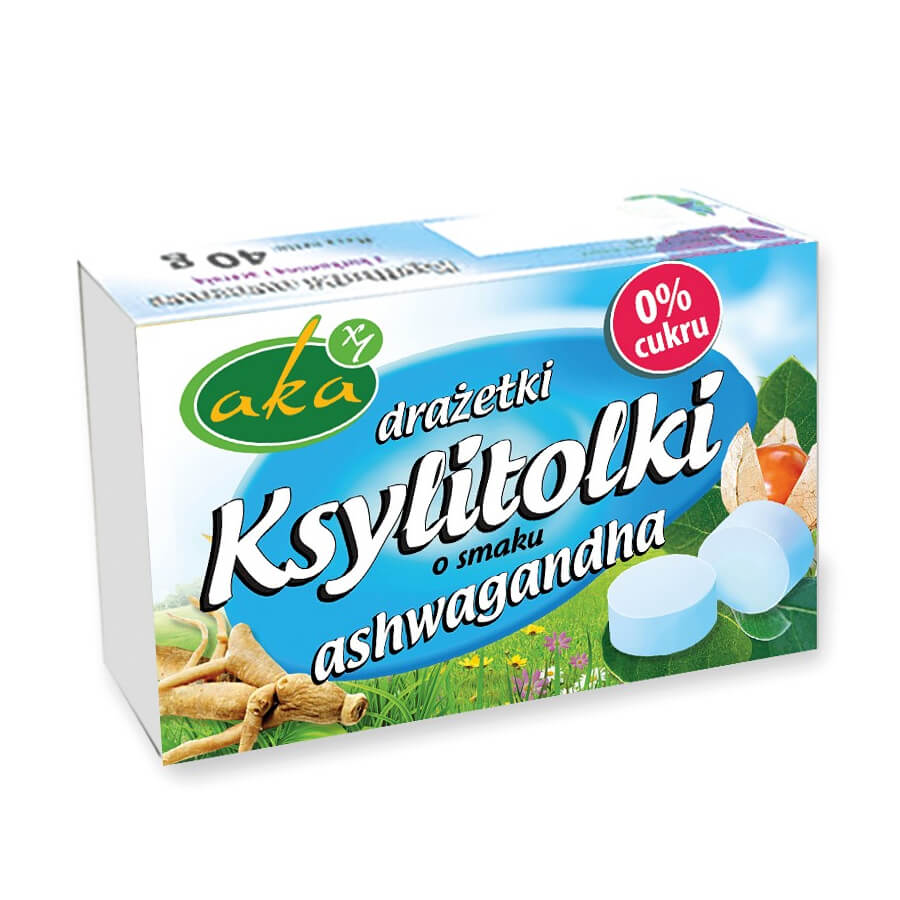 Ksylitolki drażetki z ashwagandhą 40 g - AKA