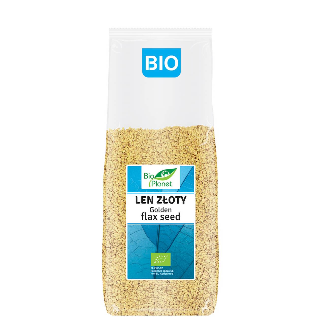 Len złoty (siemię lniane złote) BIO 1 kg - Bio Planet