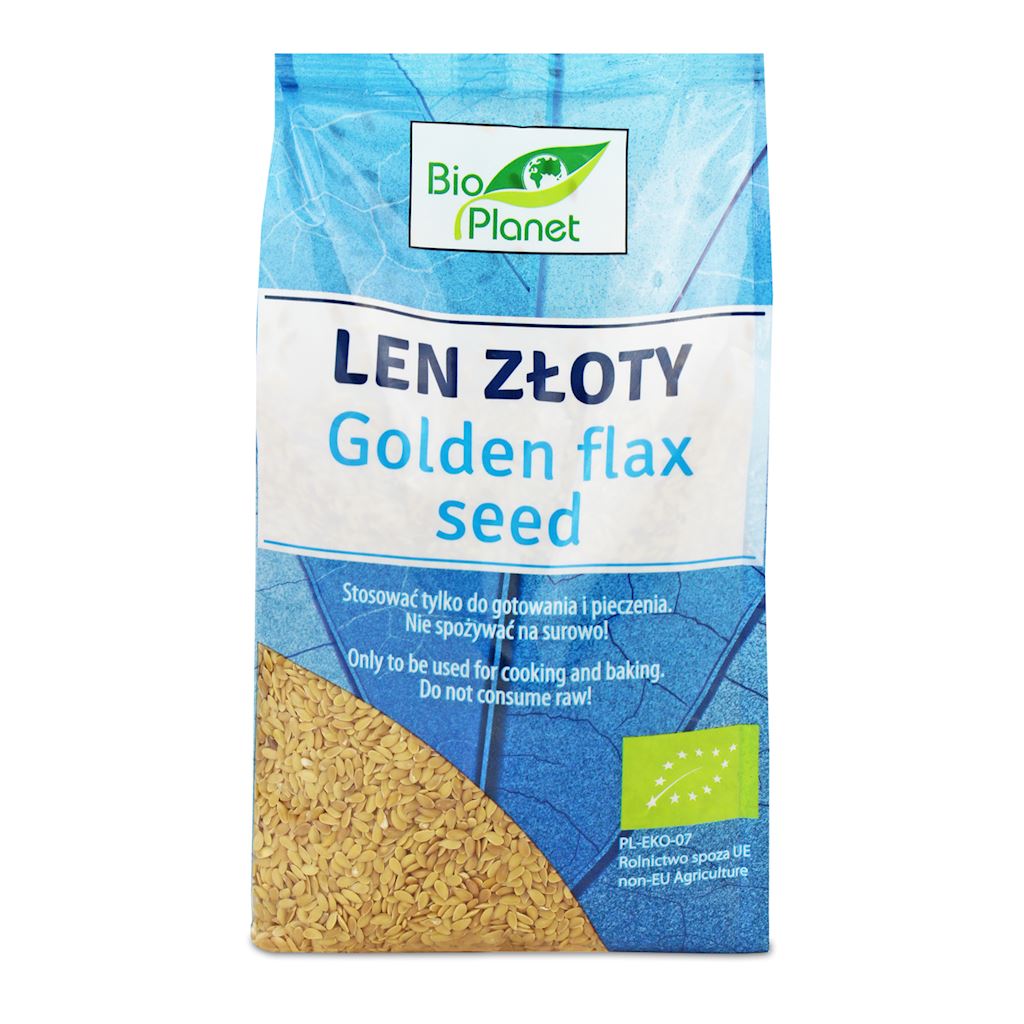 Len złoty (siemię lniane) BIO 400 g - Bio Planet