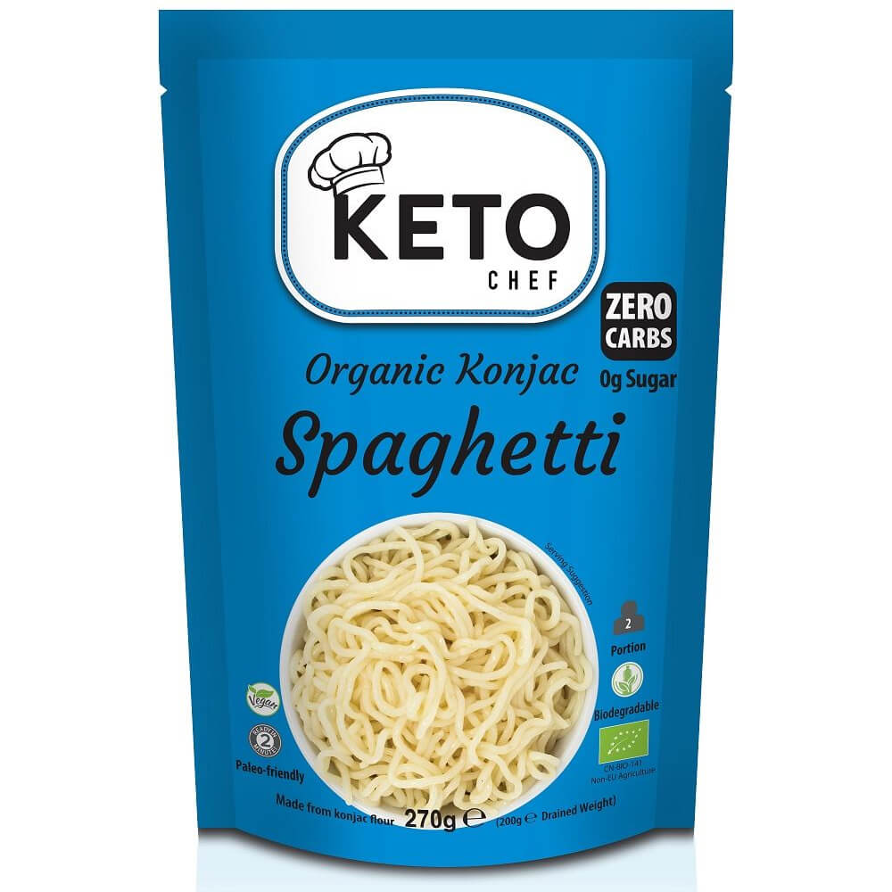 Makaron konjac noodle spaghetti BIO 270 g - Keto Chef