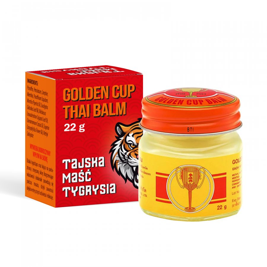 Maść tygrysia tajska 22 g - Golden Cup