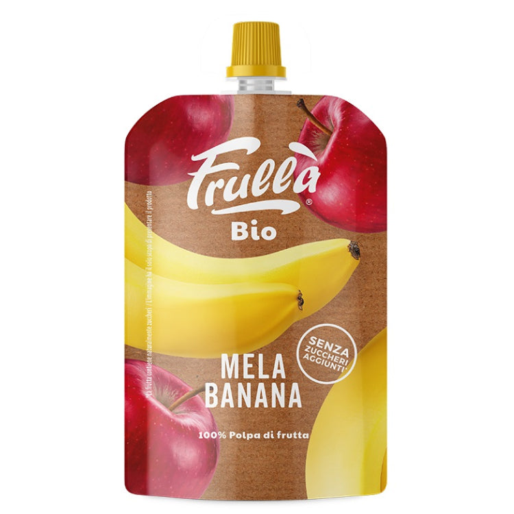 Mus jabłko, banan BIO 100 g - Natura Nuova