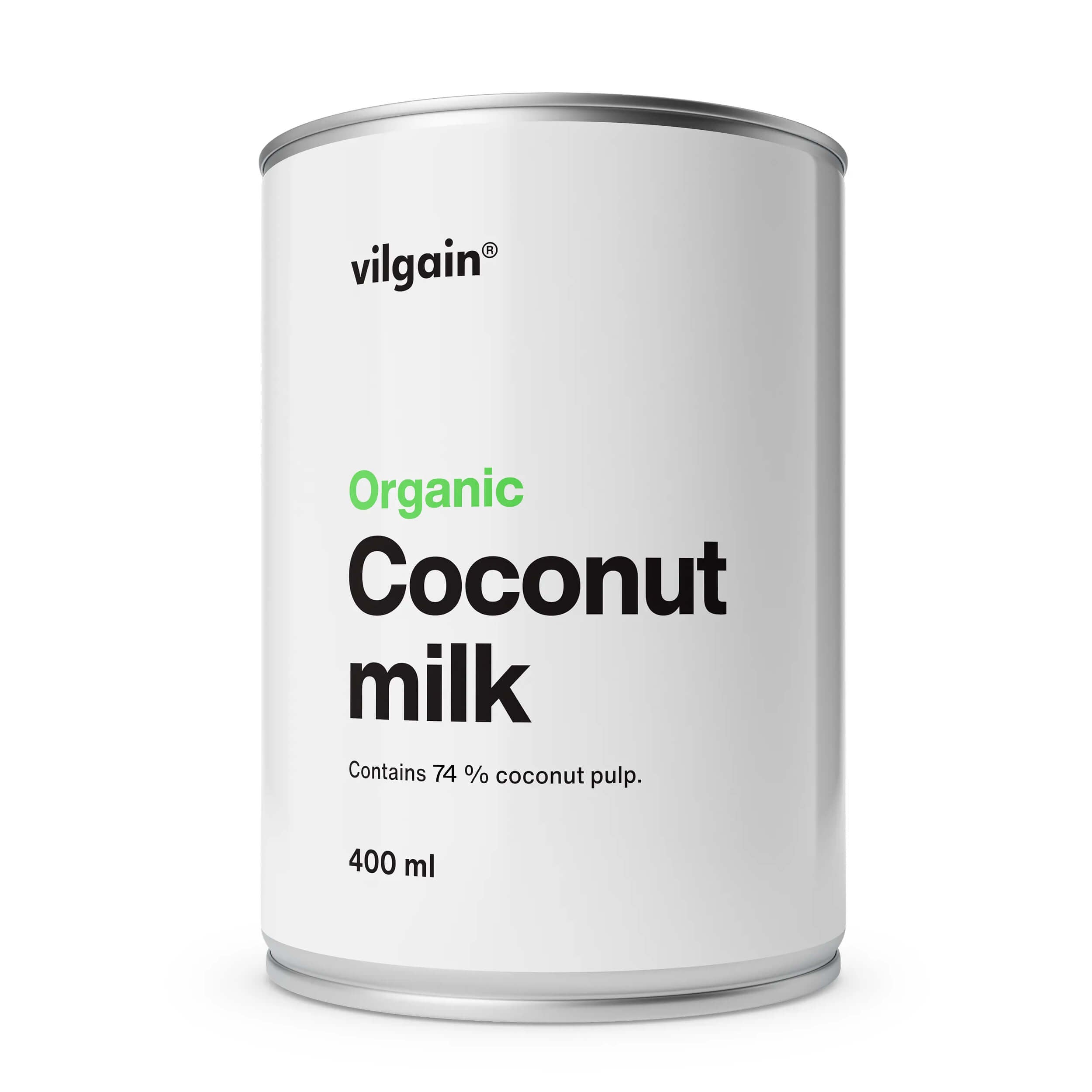 Napój kokosowy - mleczko kokosowe BIO 400 ml - Vilgain