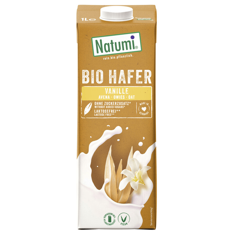 Napój owsiano-waniliowy bez dodatku cukru BIO 1 L - Natumi