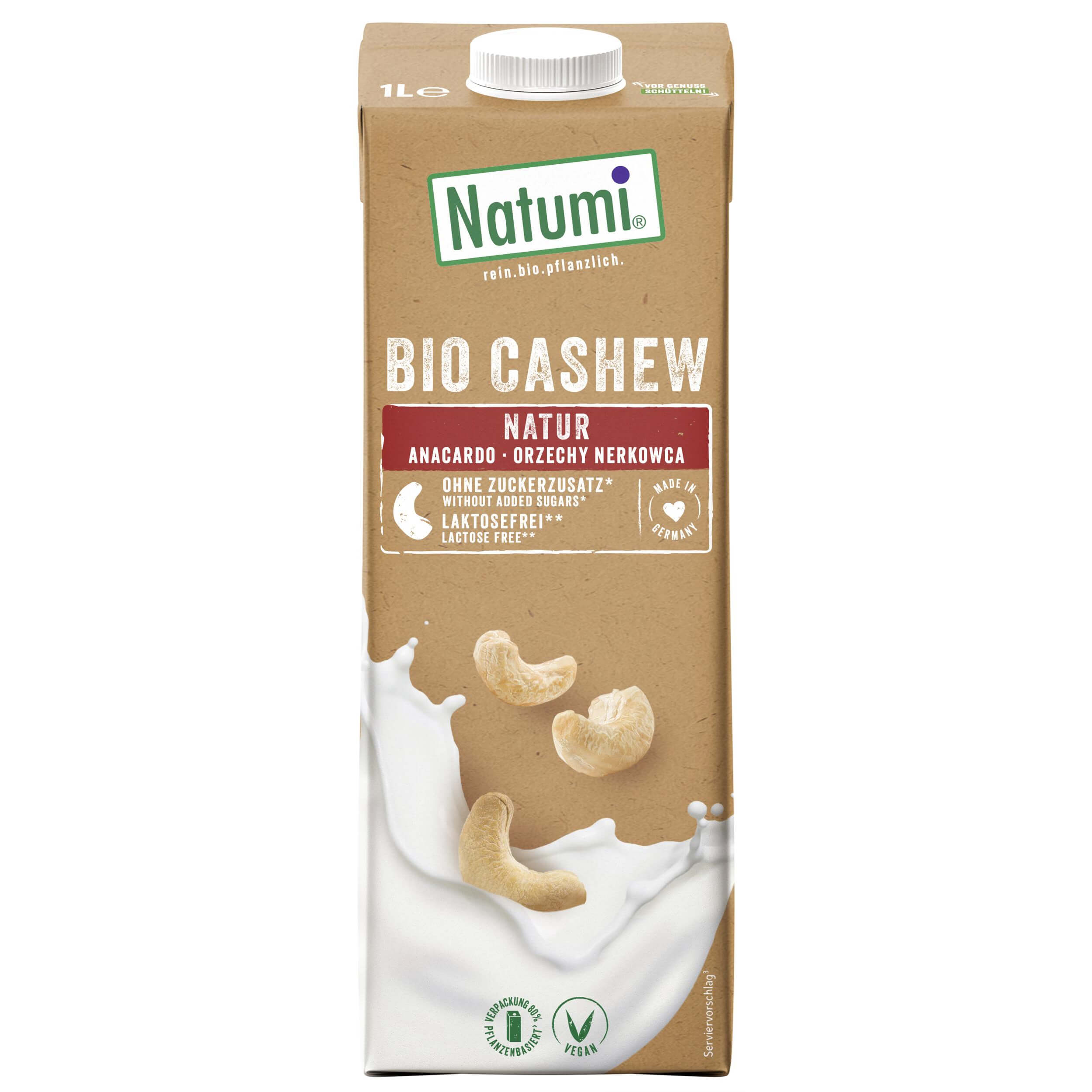 Napój z orzechów nerkowca bez dodatku cukru BIO 1 L - Natumi