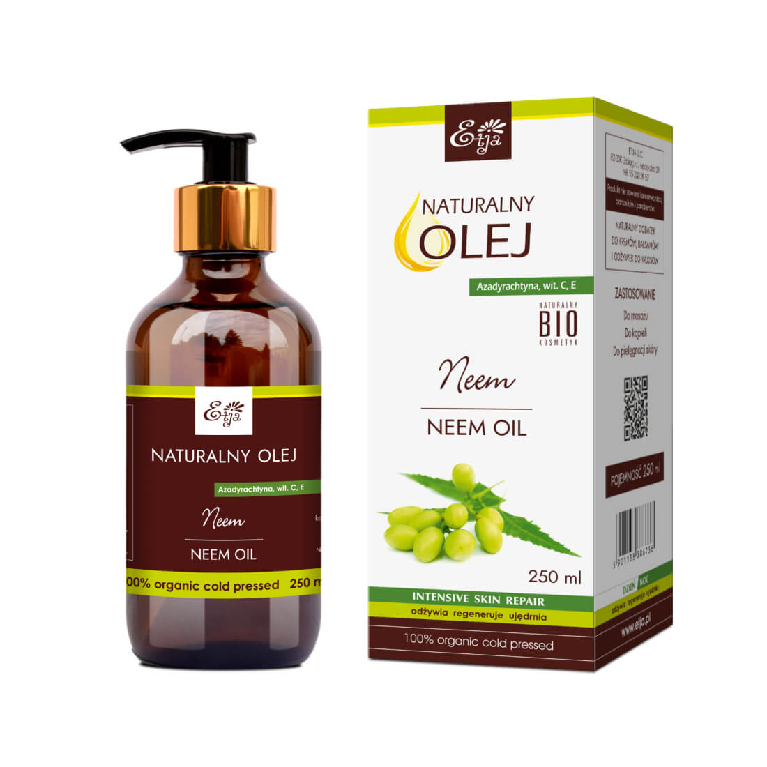 Olej Neem BIO 250 ml - Etja